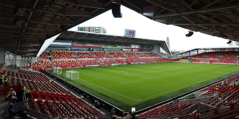 SVĐ Gtech Community Stadium hiện là sân nhà của Brentford 